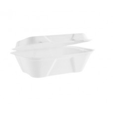 7x5'' Bagasse Clamshell