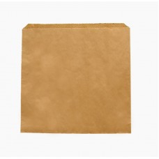 Brown Recycled Flat Bags (10x10'')