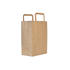 Compostable Handled Brown Bag (8.5'')