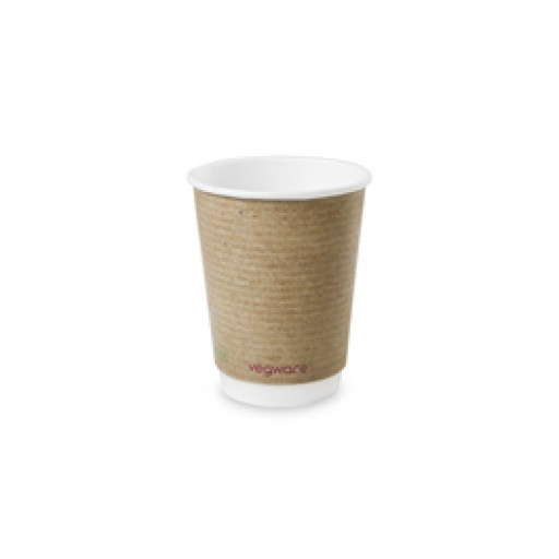 8oz Double Wall Brown Kraft Cup