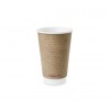 16oz Double Wall Brown Kraft Cup