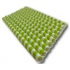  Green Stripe Paper Straws (197x6mm)